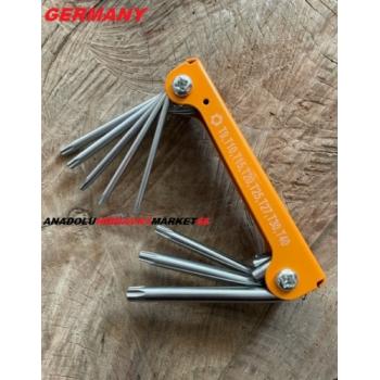 GERMANY CRV ÇELİK TORK ALYAN TAKIMI TORK ALYAN SETİ 8 PCS