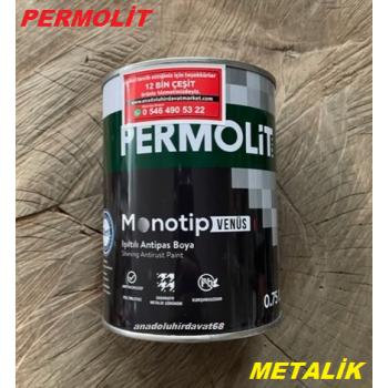 PERMO METALİK ANTİK ALTIN SARI ÇELİK KAPI BOYASI METAL FERFORJE BOYASI 1KG