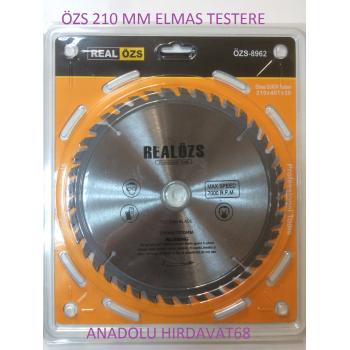 ÖZS 210MM ELMAS DAİRE TESTERE SUNTA AHŞAP KESİCİ TESTERE