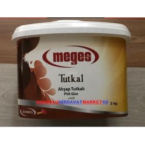 MEGES BEYAZ AHŞAP TUTKALI AHŞAP SUNTA MDF YAPIŞTIRICI TUTKAL 3KG