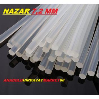 NAZAR İNCE MUM SİLİKON 7,2MM İNCE ÇUBUK SİLİKON 30CM 1KG