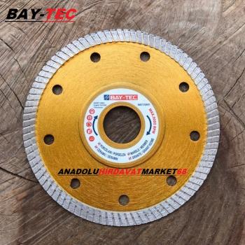 BAYTEC 115MM İNCE GRANİT KESİCİ MERMER KESİCİ BETON TAŞ KESİCİ ELMAS