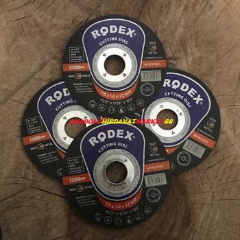 RODEX 115MM İNOX METAL KESİCİ TAŞ METAL ÇELİK KESİCİ TAŞ 6ADET