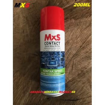 MXS 200ML KONTAK SPREYİ KONTAK SPREY DEVRE TEMİZLEYİCİ YAĞSIZ