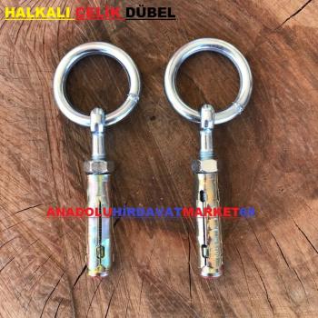 KANCALI ÇELİK DÜBEL M8*100 MM SALINCAK ASMA DÜBELİ 2 ADET