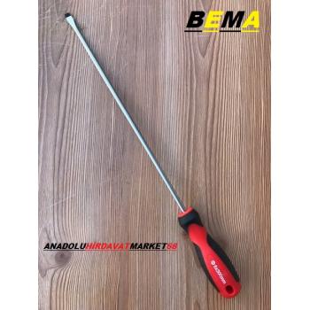 BEMA 6*300MM CRV UZUN KALIN UÇLU DÜZ TORNAVİDA MIKNATIS UÇLU 41CM