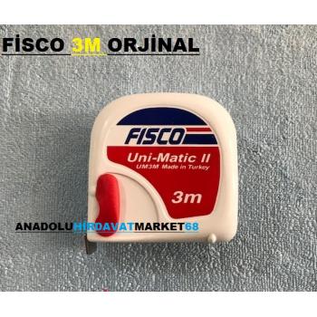 FİSCO 3 METRE ÇELİK ŞERİT METRE 3 METRELİK METRE