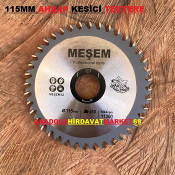 MEŞEM 115MM ELMAS TESTERE AHŞAP KESİCİ 115 MM AVUÇ TAŞLAMALAR İÇİN