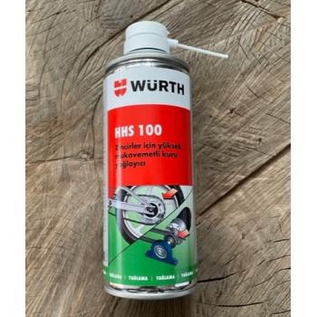 WÜRTH HHS 400ML KURU ZİNCİR YAĞLAMA SPREYİ MOTOSİKLER ZİNCİR YAĞI