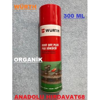 WÜRTH 300 ML PAS SÖKÜCÜ ORGANİK ETKİLİ PAS SÖKÜCÜ YAĞLAYICI SPREY