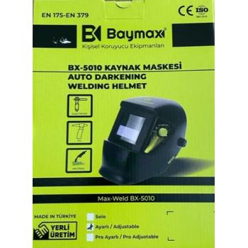 BAYMAX AYARLI COLORMATİK KAYNAK MASKE OTOMATİK KAYNAK MASKESİ