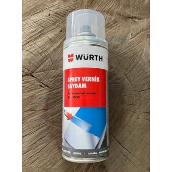 WÜRTH SPREY OTO VERNİK FAR JANT KAPORTA VERNİK PARLAK 400 ML